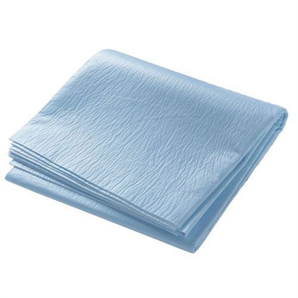 Medline Disposable Polypropylene Fitted Stretcher Sheets Blue CS/50