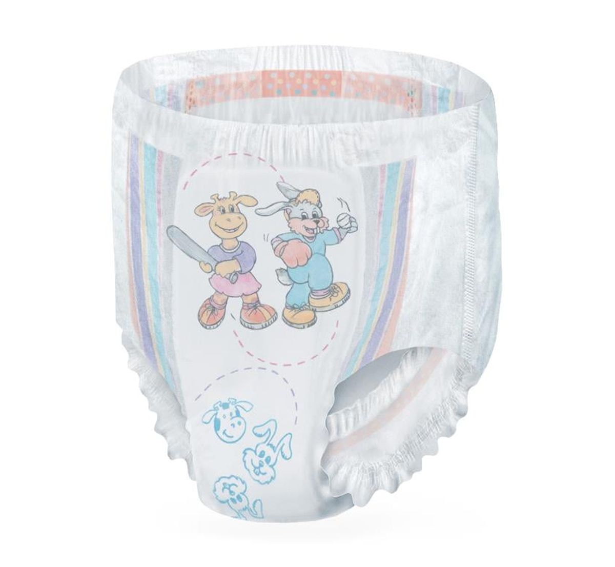 Medline DryTime Child Disposable Training Pants, Large (32-40 lbs), Leak-Proof, Comfortable & Absorbent Potty Training Pants for Toddlers, 120 Count (8 Packs of 15)
