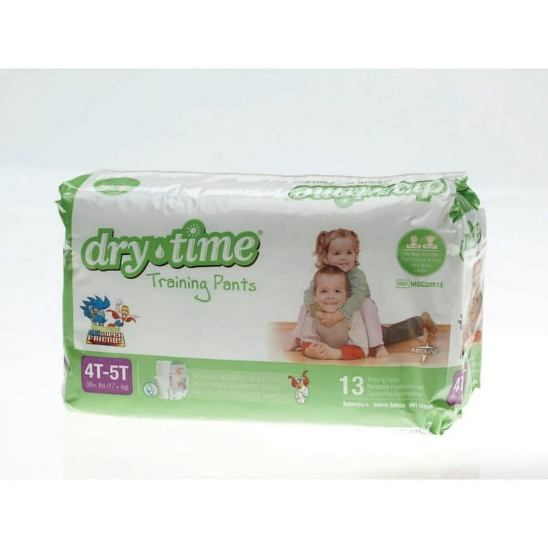 Medline DryTime Disposable Training Pants, X-Large, 4T - 5T, White, 13  Training Pants Per Bag, Adult Case Of 8 Bags Unisex