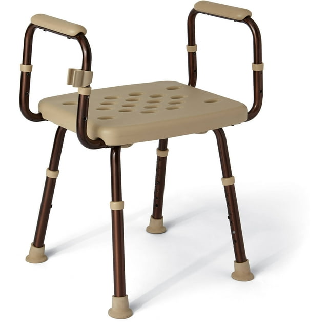 Medline Elements Adjustable Bath Seat with Microban Antimicrobial