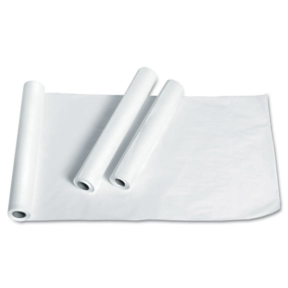Medline Exam Table Paper Deluxe Smooth 21" x 225ft White 12 Rolls