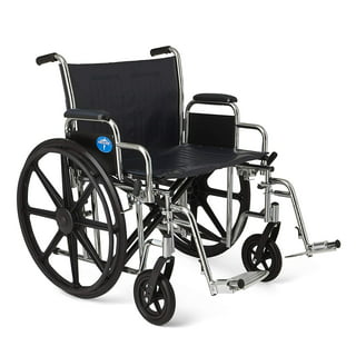 Mobility Plus Wheelchair by Medline, Black Frame