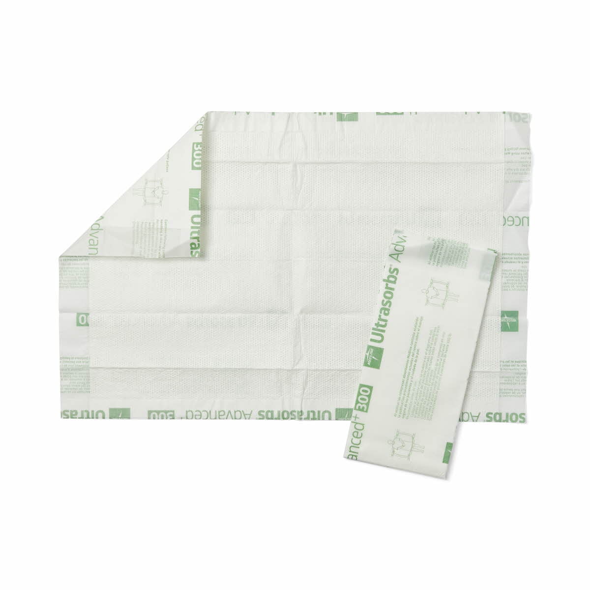 Medline Extrasorbs Air Permeable Super Absorbent Drypad Underpads, 23 ...