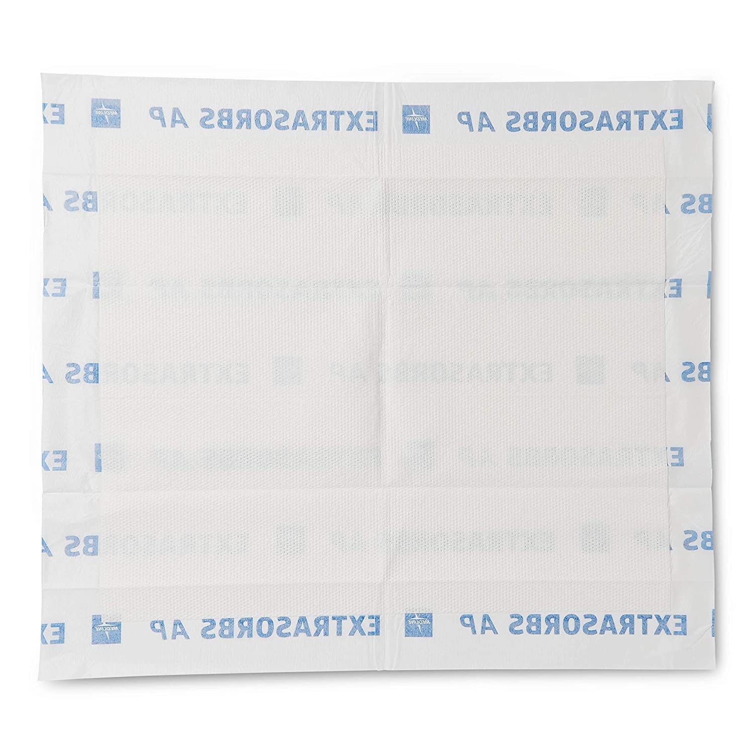 Medline Ultrasorbs Drypads, 30" x 36", 25 Count, Super Absorbent Disposable Bed Pads, Large Incontinence Bed Pads, Chucks Protective Underpads, 10 Times More Absorbent, For Adults, Elderly