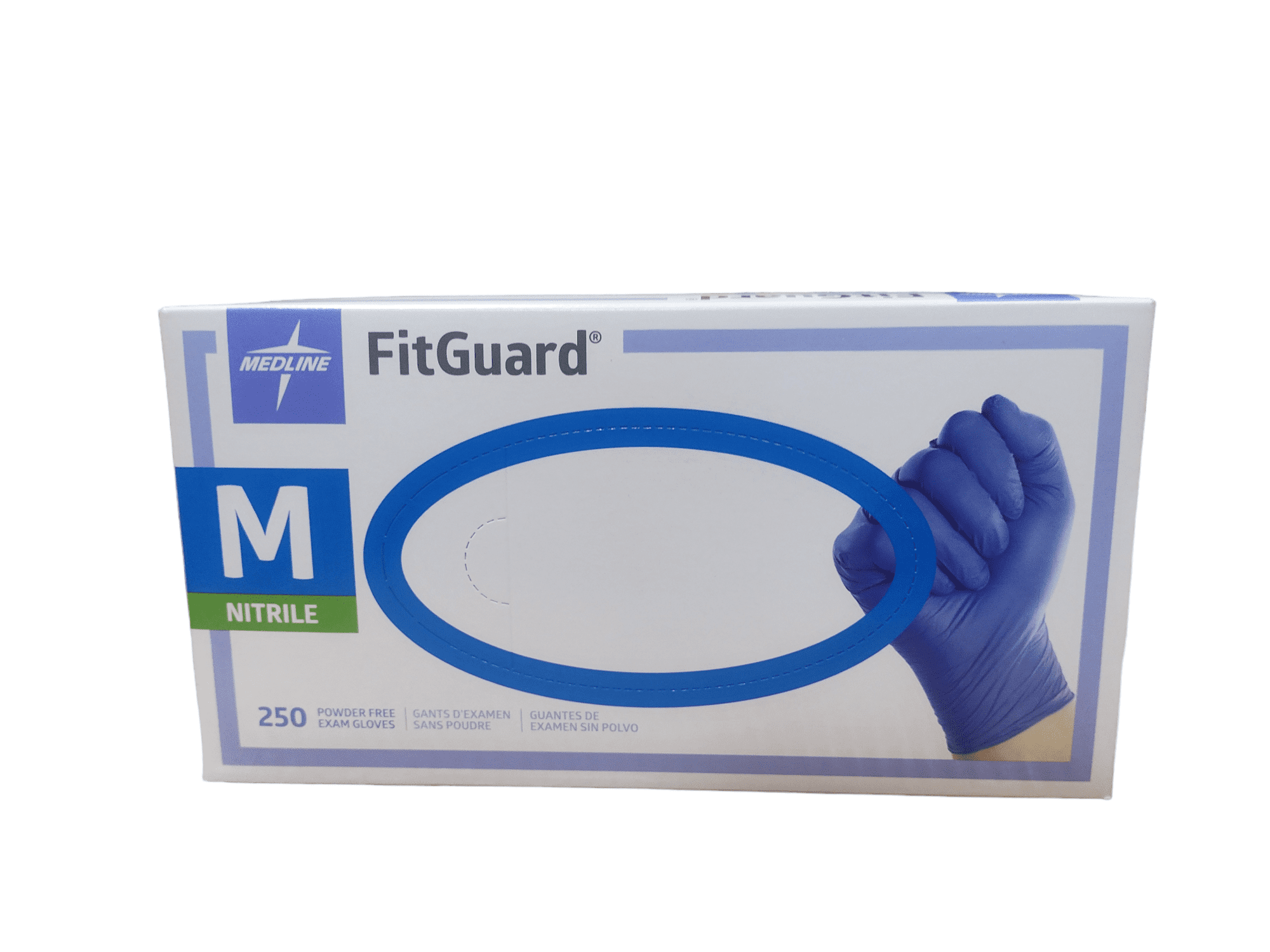 Medline FitGuard Nitrile Exam Gloves Medium- Box of Malaysia Ubuy