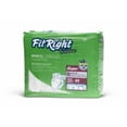 Medline FitRight Restore Extended Wear Briefs, Regular, 40" 50", 20 Ct