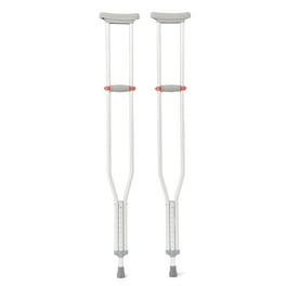 Underarm adjustable aluminum crutch, tall adult (5' 10 Underarm adjustable aluminum crutch, tall adult (5' 10