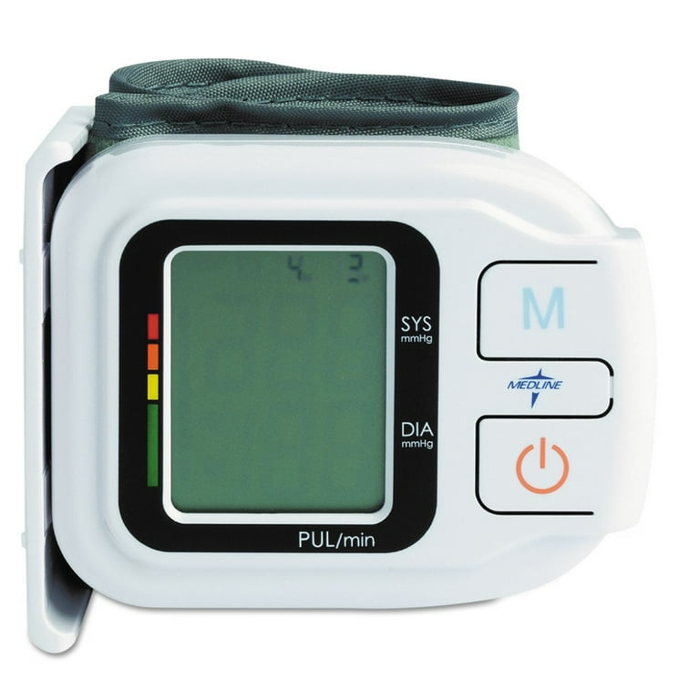 Automatic Digital Wrist Blood Pressure Monitor, One Size Fits All Automatic Digital Wrist Blood Pressure Monitor, One Size Fits All