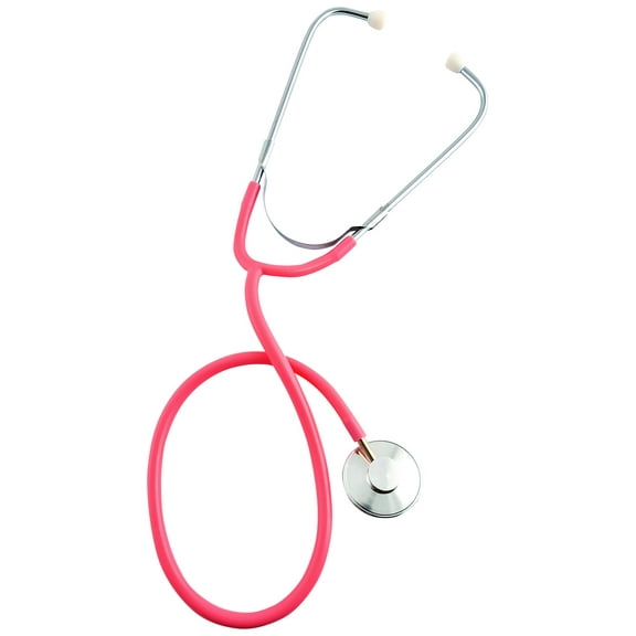 Medline MDS926109 Single-Head Stethoscope, Pink