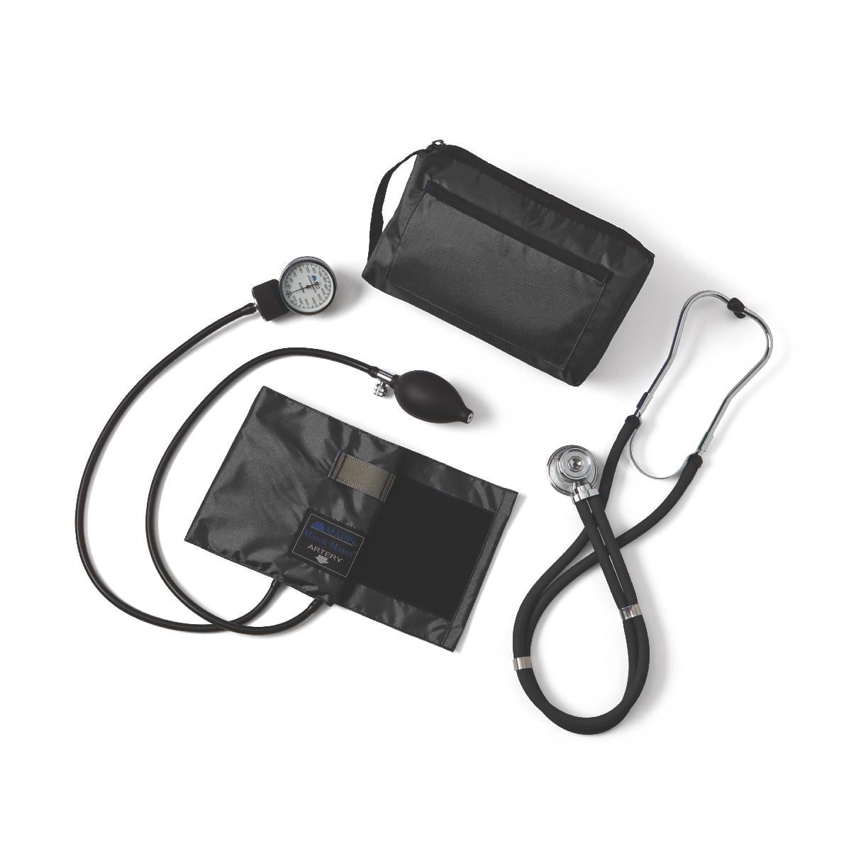 Medline, MIIMDS9125, Sprague Rappaport Stetho/Sphyg Combo, 1 Each, Black