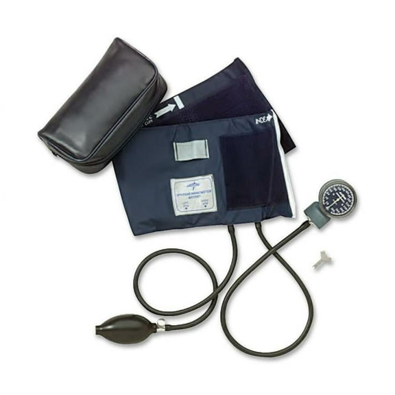Medline, MIIMDS9410, Handheld Aneroid Sphygmomanometer, 1 Each, Blue