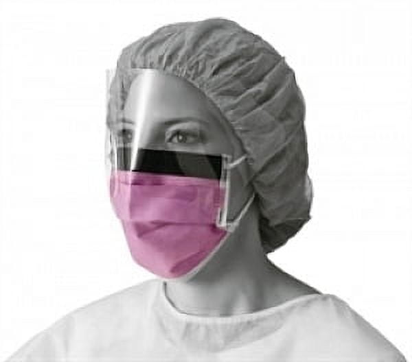 Medline, MIINON27410EL, Fluid-resistant Face Mask, 25 / Box, Purple