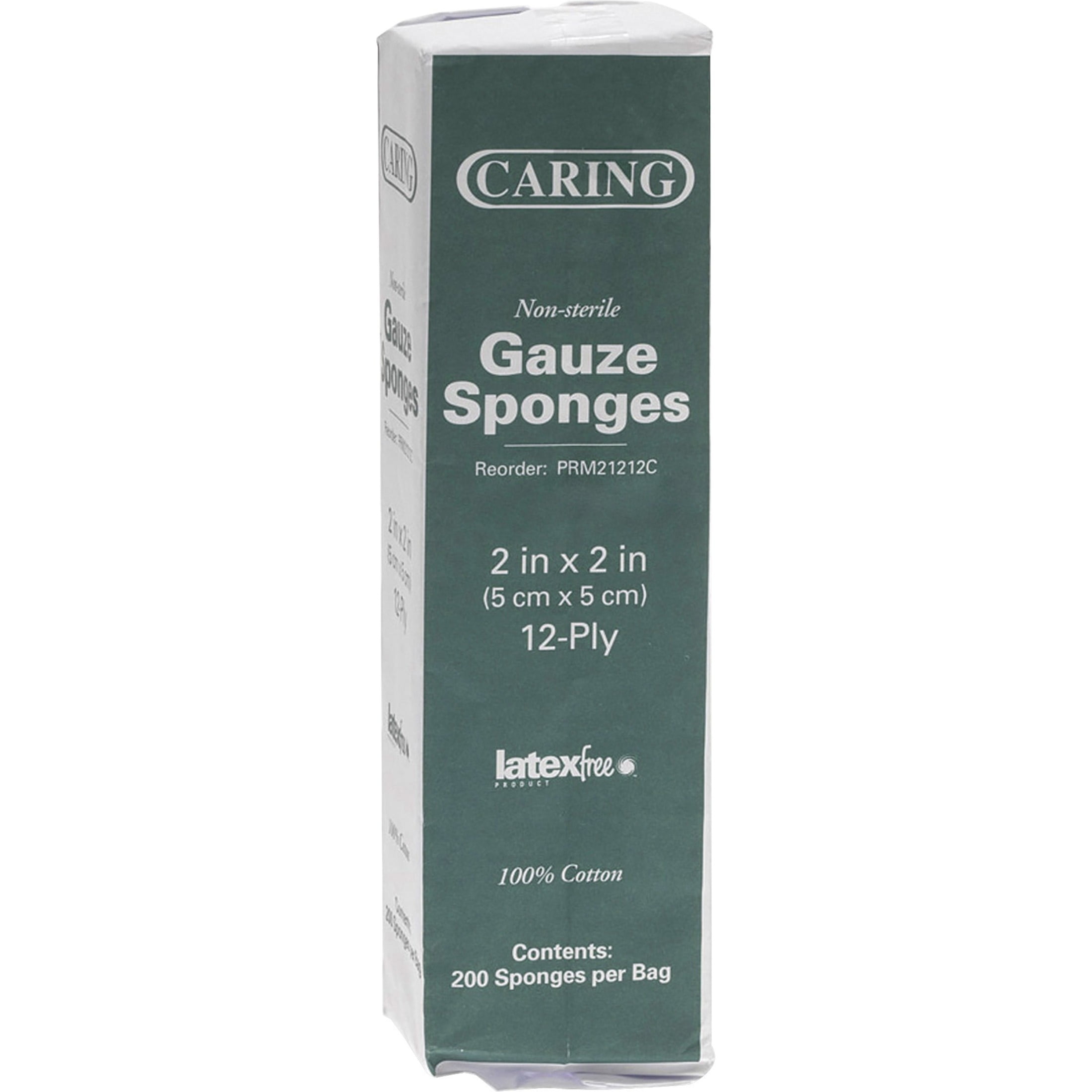 Medline Nonsterile Woven Gauze Sponges - 12 Ply - 2 Medline Nonsterile Woven Gauze Sponges - 12 Ply - 2