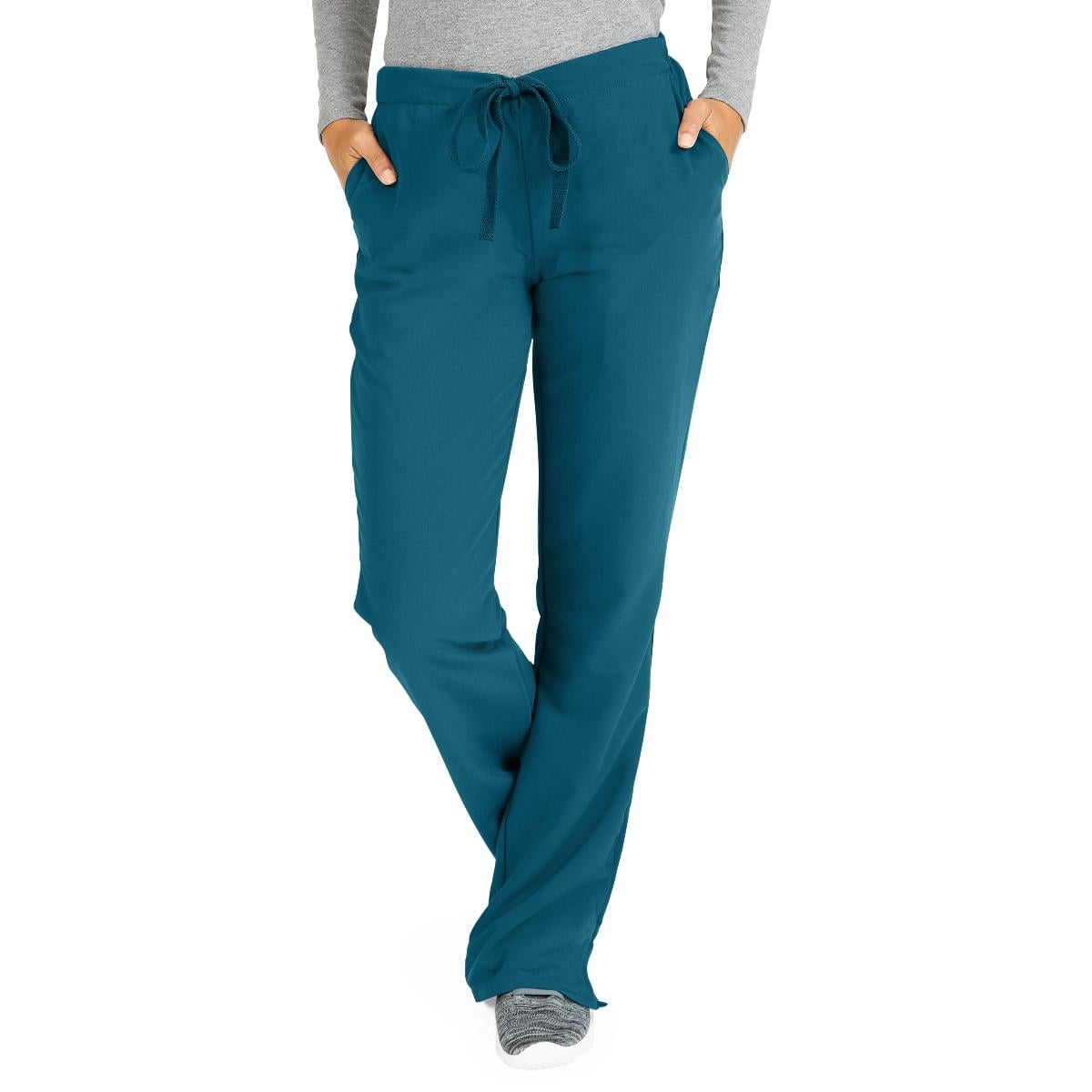 Medline Women's Bootcut Scrub Pant 4-Way Stretch Fabric Nursing Uniform -  Walmart.com