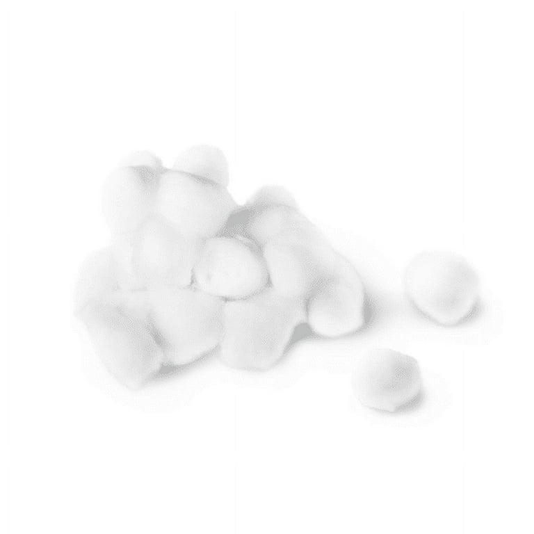 Medline Non-Sterile Cotton Balls, Large, 1 1/4, Bag Of 1,000, Case Of 2  Bags