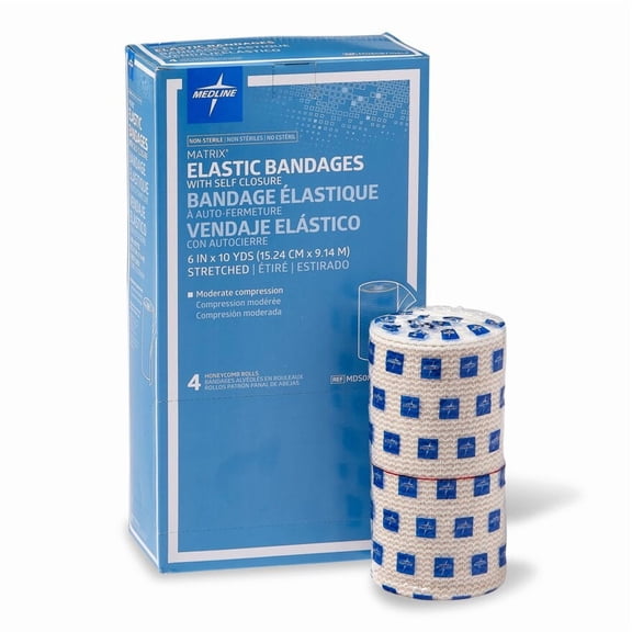 Medline Non-Sterile First Aid Gauze, 6" x 180 yd/, 20 Count, 1 Pack