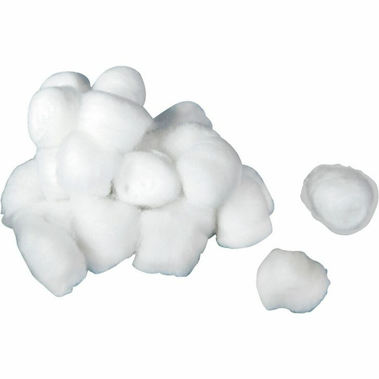 Medline Nonsterile Cotton Balls - Medium - 2000 / Pack - 100% Cotton - White Medline Nonsterile Cotton Balls - Medium - 2000 / Pack - 100% Cotton - White