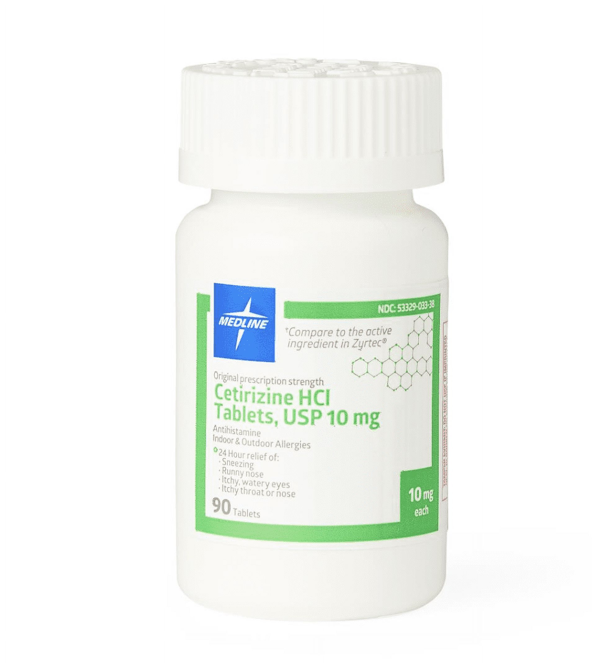 Medline Pain Reliever, Acetaminophen 250 mg + Aspirin 250 mg + Caffeine 65 mg Tablet, 100/Bottle