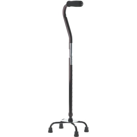 Medline Quad Cane Small Base Black