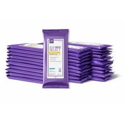 Medline ReadyBath Select Antibacterial Thick Adult Bath Wipes, Unscented, No Rinse Shower Wipes with Aloe (8 Wipes, 30 Packs), 240 Total Wipes