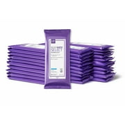 Medline ReadyBath Select Thick Adult Bath Wipes, Unscented, No Rinse Shower Wipes with Aloe (8 Wipes, 30 Packs), 240 Total Wipes