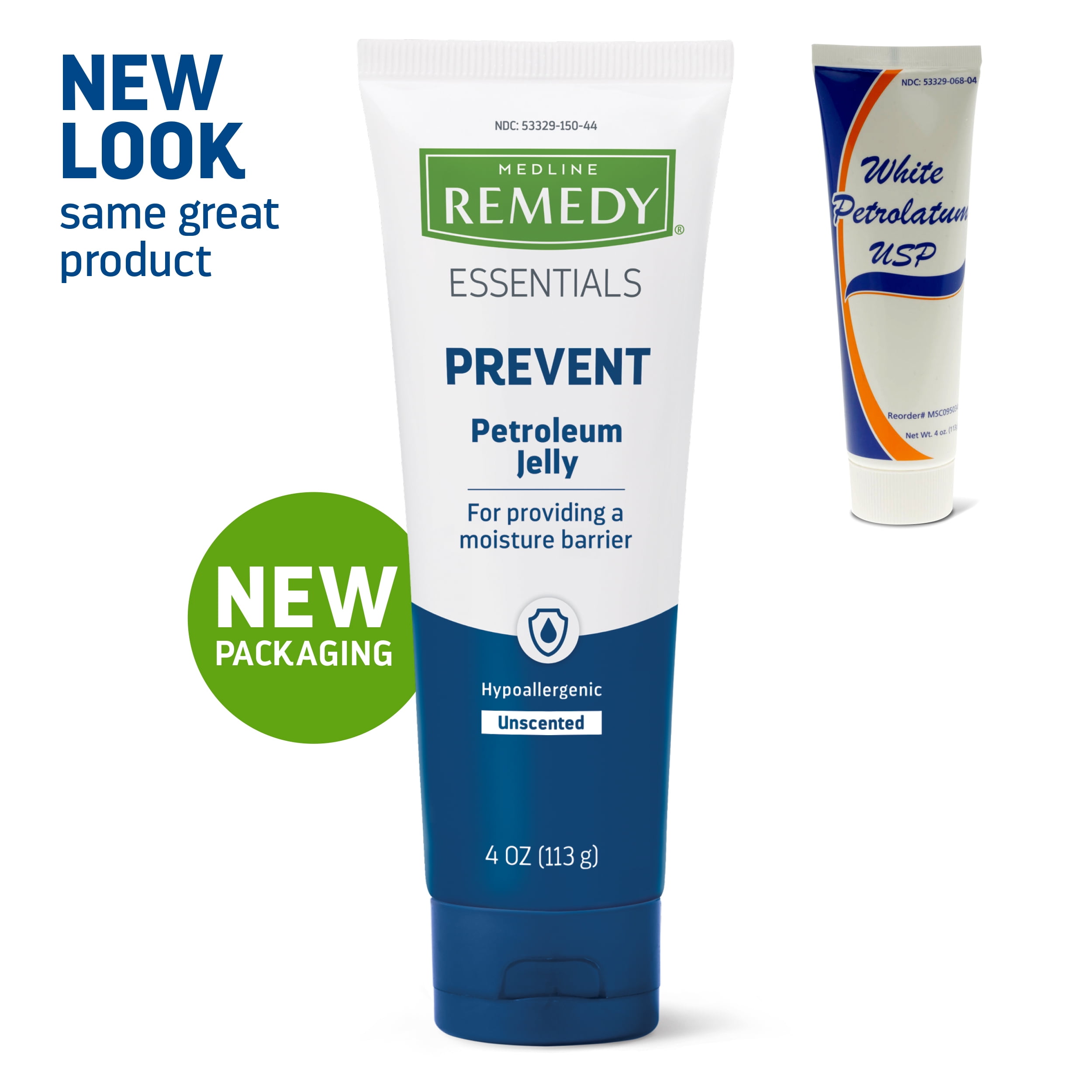 Medline Remedy Essentials Petroleum Jelly (4 oz Tube), 12 Count, 100