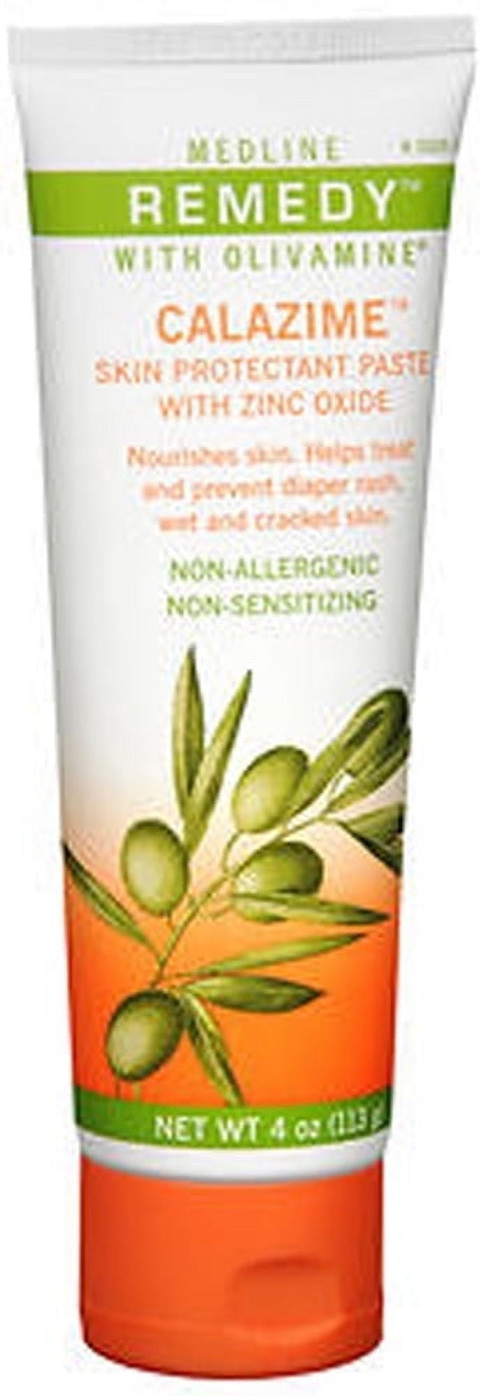 Medline Remedy Olivamine Calazime Skin Protectant Paste, 4 oz HSA