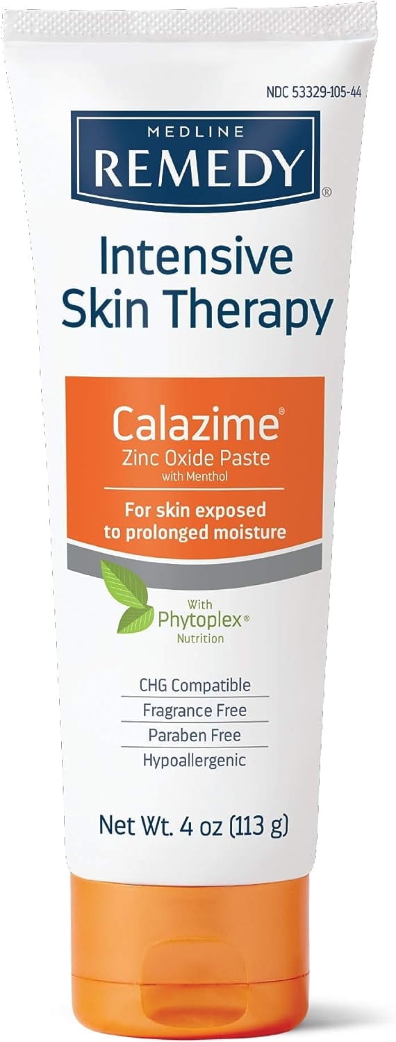 Medline Remedy Phytoplex Calazime Skin Protectant, Fragrance Free & Paraben Free, 4oz