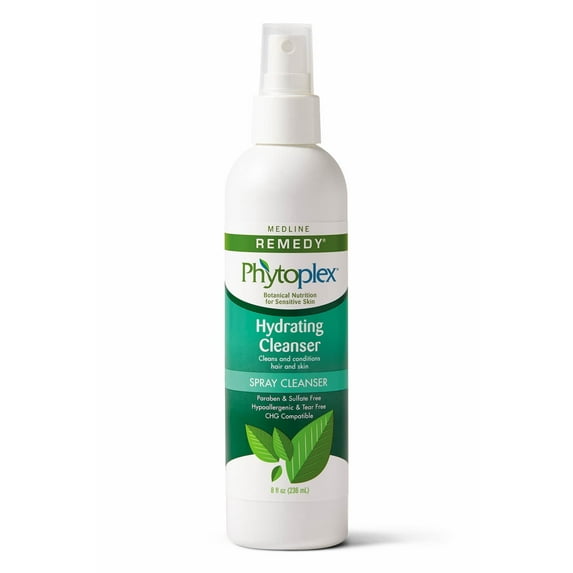 Medline Remedy Phytoplex Hydrating Spray Cleanser, 8 Oz