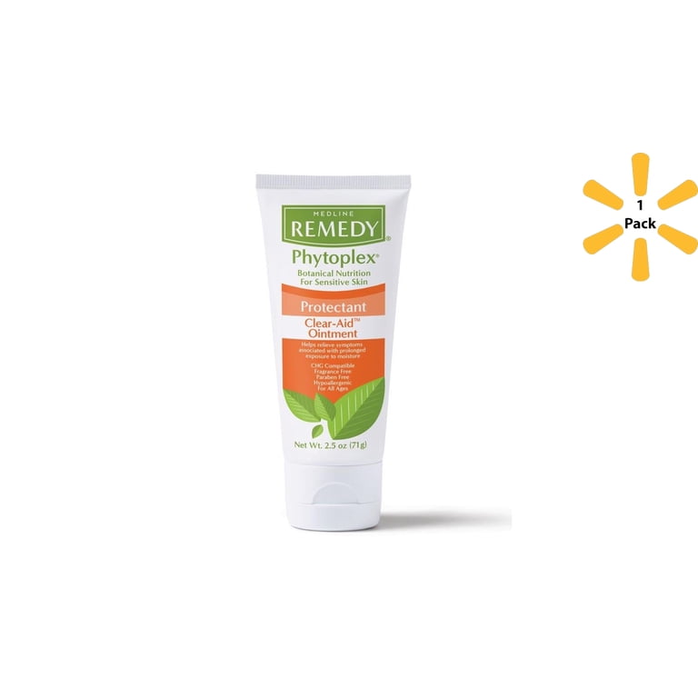 Medline Remedy Specialized Clear Zinc Ointment 2.5oz, Unscented 