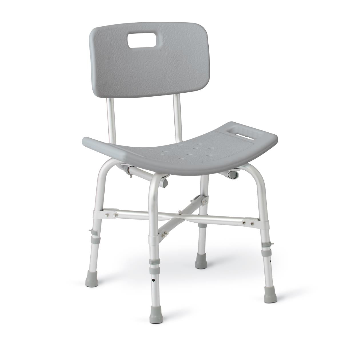  Medline - MDSMOMCHAIRGH MDSMOMCHAIRG Momentum Shower Chair,  Premium Bath Chair with Non-Slip Feet, Medical Shower Seats for Adults,  Gray : Health & Household