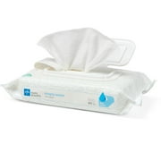 Medline Simply Water Wet Wipes with 99% Water, Eco-friendly Cloth, Hypoallergenic, Fragrance-Free, 60 Wipes per Pack (12 Packs)