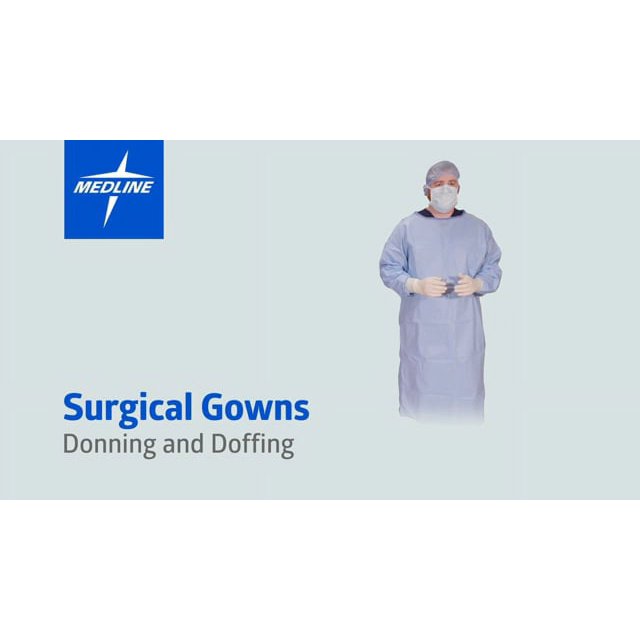 Medline Sirus Surgical Gown Level 3 Large