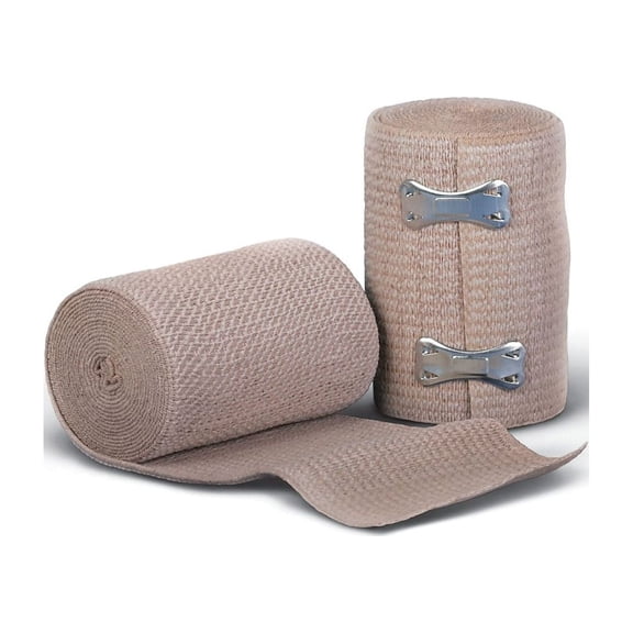 Medline Soft-Wrap Non-sterile Elastic Bandages Beige 5 Yds L x 3" W 10/Box