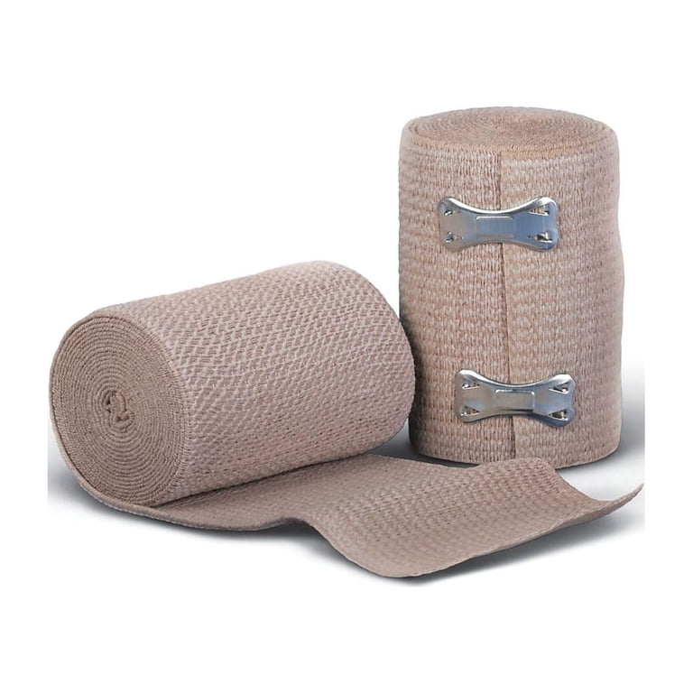 Medline Soft-Wrap Non-sterile Elastic Bandages Beige 5 yds L x 2 