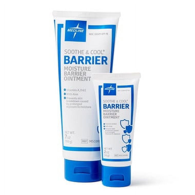 Medline Soothe & Cool Moisture Barrier Ointment 7 oz Skin Cream