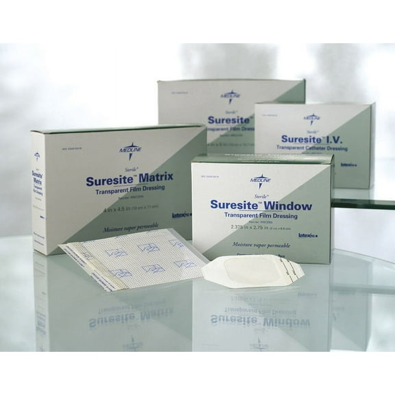 Medline Suresite2 Handle Transparent Film Dressing
