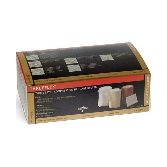 Medline Threeflex 3-Layer Bandage System Kit