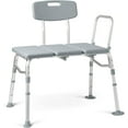 Medline Transfer Bench for Bathtubs and Showers, Adjustable Shower