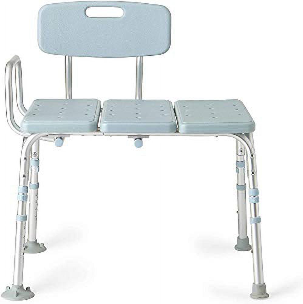 Medline Tub Transfer Bench With Microban Protection, for Use as A