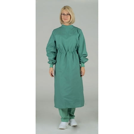 Medline Tunnel Belt Surgeons Gown,Jade Green,S 606MJSS