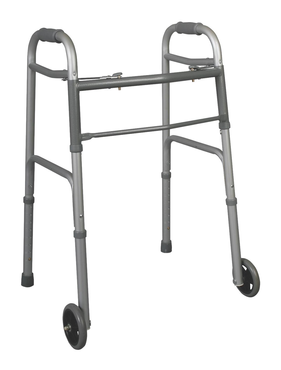 Medline Empower Rollator, Folding Rolling Walker, 8" Wheels, 300lb