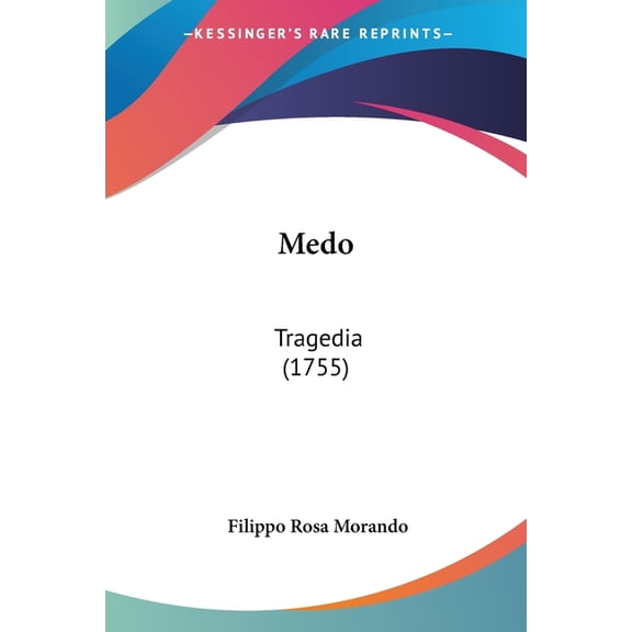 Medo : Tragedia (1755) (Paperback)