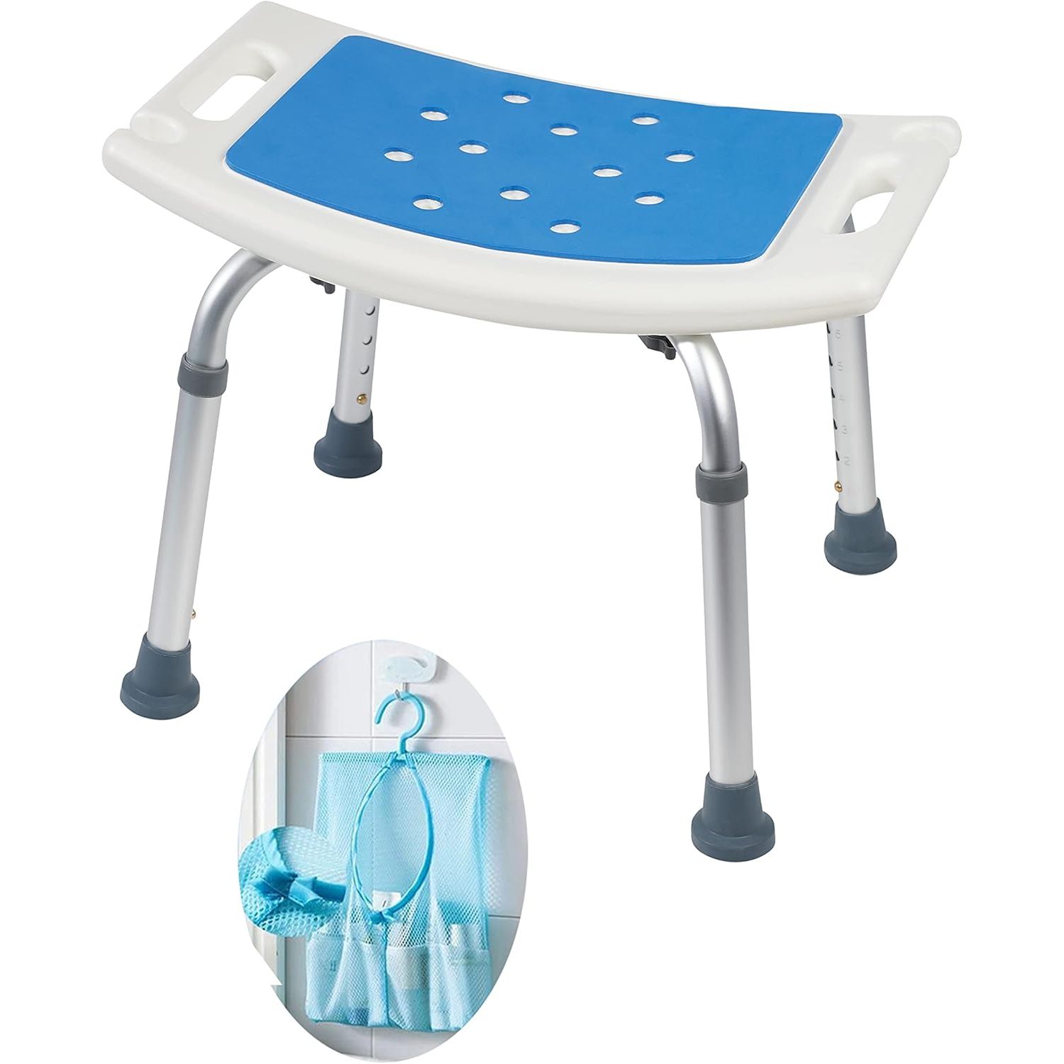 Medokare Shower Seat for Inside Shower - Bath Stool, Medical Shower ...