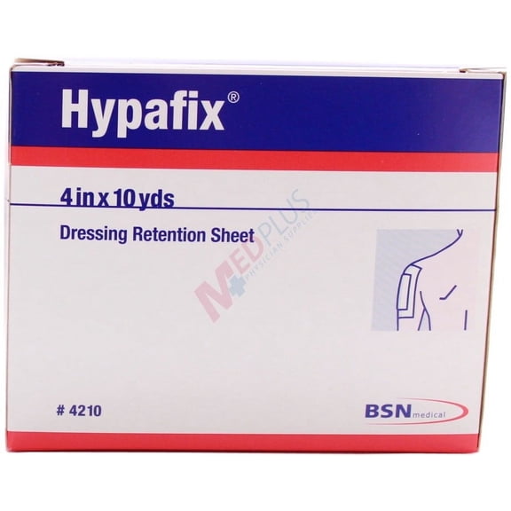 Medplus Services Hypafix Retention Tape 4 x 10 Yard Roll Each Part No.SMI 4210