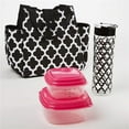 Medport 989FF456 Insulated Designer Lunch Bag Kit with Fresh Selects