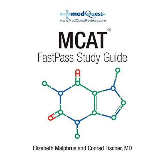 Pre-Owned Medquest MCAT Fastpass Study Guide (Paperback) 1634912608 9781634912600