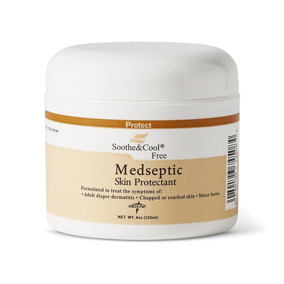 Medseptic Soothe & Cool Skin Protectant Cream, 4 oz Jar