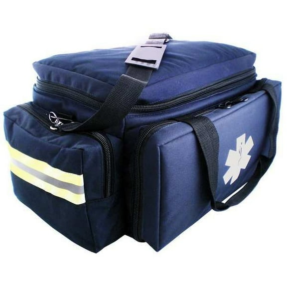 Medsource Trauma Bag,7-1/2x10x17-1/2 in.,Navy MS-B3331