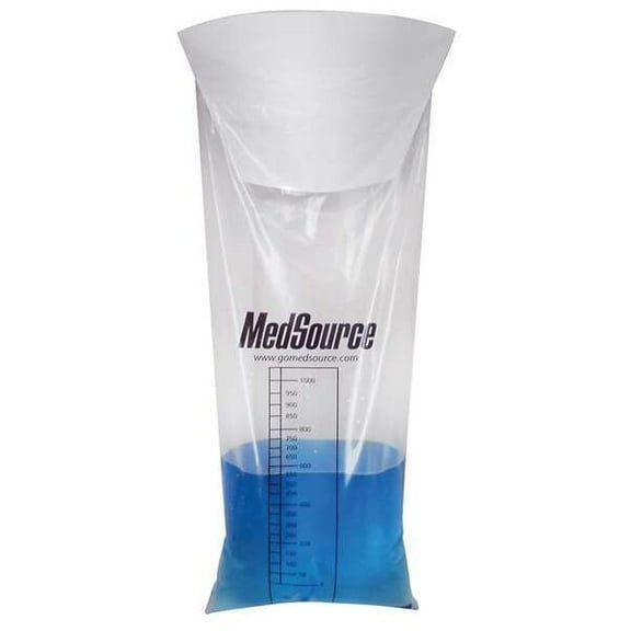Medsource Emesis Bag,Clear,Plastic,PK240 MS-17360